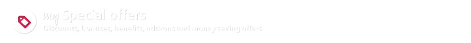 my Special offers